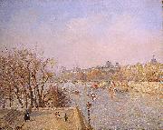 Camille Pissarro, The Louvre: Morning